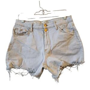 Universal Thread Womens Vintage Midi Cut Off Jean Shorts Size 10/30 High Rise